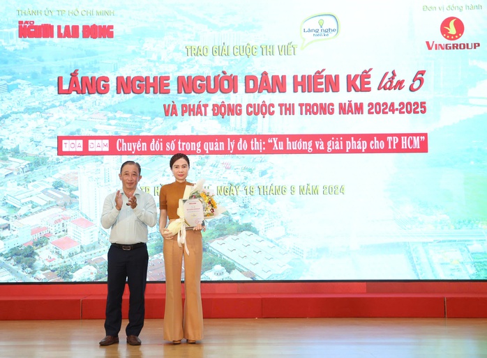 6 tác phẩm đoạt giải Cuộc thi "Lắng nghe người dân hiến kế" lần 5- Ảnh 3. 6 tác phẩm đoạt giải Cuộc thi "Lắng nghe người dân hiến kế" lần 5- Ảnh 3.