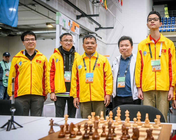 Tuyển nữ cờ vua Việt Nam mạnh mẽ trở lại đường đua Olympiad- Ảnh 3. Tuyển nữ cờ vua Việt Nam mạnh mẽ trở lại đường đua Olympiad- Ảnh 3.