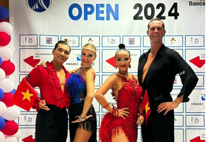 Cặp đôi Việt Nam lọt Top 50 đôi dancesport xuất sắc nhất thế giới- Ảnh 4. Cặp đôi Việt Nam lọt Top 50 đôi dancesport xuất sắc nhất thế giới- Ảnh 4.