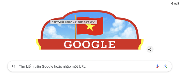 Google chào mừng ngày Quốc khánh Việt Nam một cách đặc biệt- Ảnh 1. Google chào mừng ngày Quốc khánh Việt Nam một cách đặc biệt- Ảnh 1.