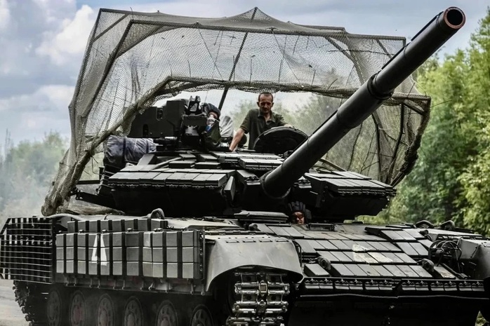 Xe tăng Ukraine ở Kursk. Ảnh: Kyiv Post Xe tăng Ukraine ở Kursk. Ảnh: Kyiv Post