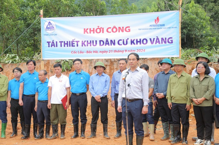 Khởi công xây dựng tái thiết khu dân cư Làng Nủ tổng diện tích 10 ha- Ảnh 3. Khởi công xây dựng tái thiết khu dân cư Làng Nủ tổng diện tích 10 ha- Ảnh 3.