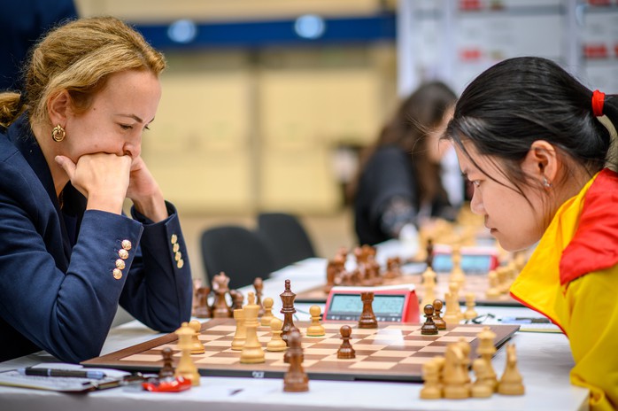 Các kỳ thủ Việt Nam trở về sau Olympiad cờ vua 2024- Ảnh 2. Các kỳ thủ Việt Nam trở về sau Olympiad cờ vua 2024- Ảnh 2.