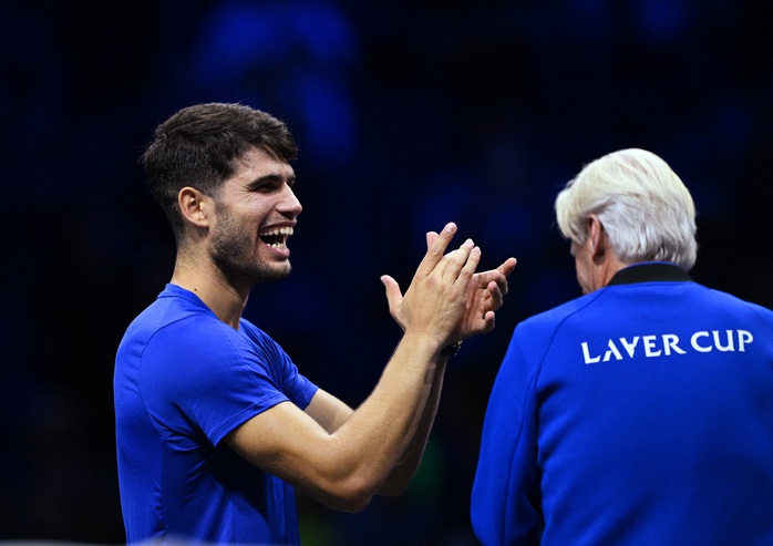 Alcaraz, niềm hy vọng của cả châu Âu tại Laver Cup 2024- Ảnh 1. Alcaraz, niềm hy vọng của cả châu Âu tại Laver Cup 2024- Ảnh 1.