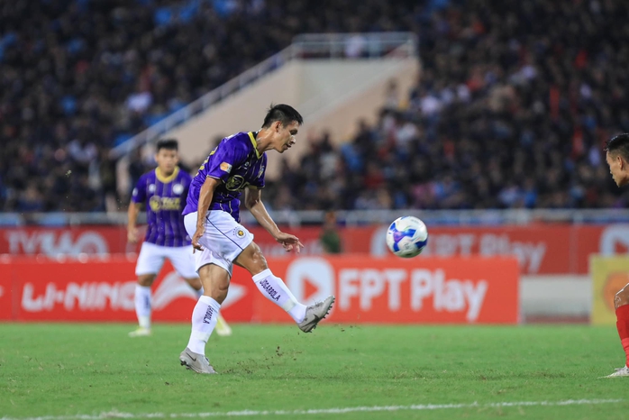 CLB Thể Công thắng ngược Hà Nội FC ở trận derby thủ đô- Ảnh 1. CLB Thể Công thắng ngược Hà Nội FC ở trận derby thủ đô- Ảnh 1.