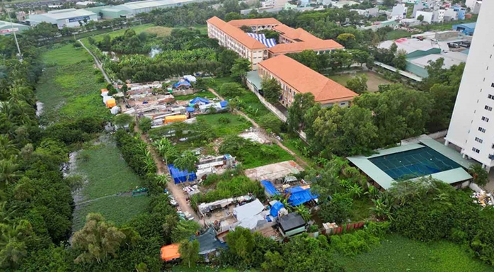 Nhà xây dựng không phép trên đất nông nghiệp tại quận Bình Tân, TP HCM tồn tại nhiều năm, quận vừa xử lý, buộc tháo dỡ Nhà xây dựng không phép trên đất nông nghiệp tại quận Bình Tân, TP HCM tồn tại nhiều năm, quận vừa xử lý, buộc tháo dỡ