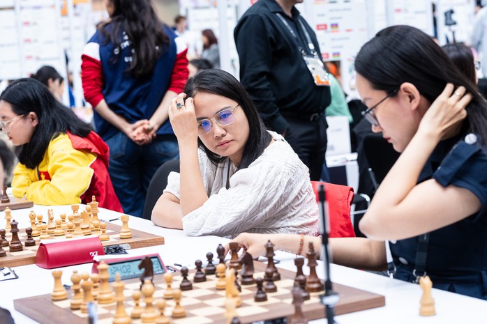 Tuyển Việt Nam lỡ cơ hội bay cao tại vòng áp chót Olympiad cờ vua- Ảnh 4. Tuyển Việt Nam lỡ cơ hội bay cao tại vòng áp chót Olympiad cờ vua- Ảnh 4.