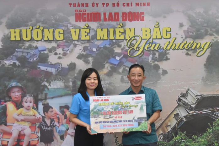 Viên chức, lao động Acecook Việt Nam đóng góp hơn 420 triệu đồng khắc phục bão, lũ miền Bắc- Ảnh 1. Viên chức, lao động Acecook Việt Nam đóng góp hơn 420 triệu đồng khắc phục bão, lũ miền Bắc- Ảnh 1.