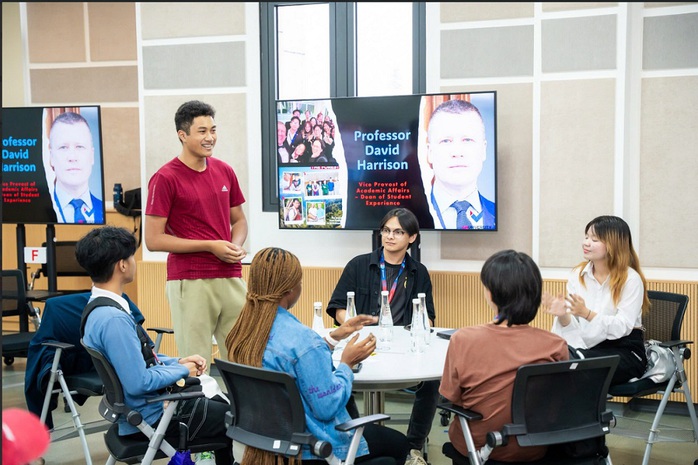 Một lớp học đa văn hóa tại trường Đại học VinUni Một lớp học đa văn hóa tại trường Đại học VinUni