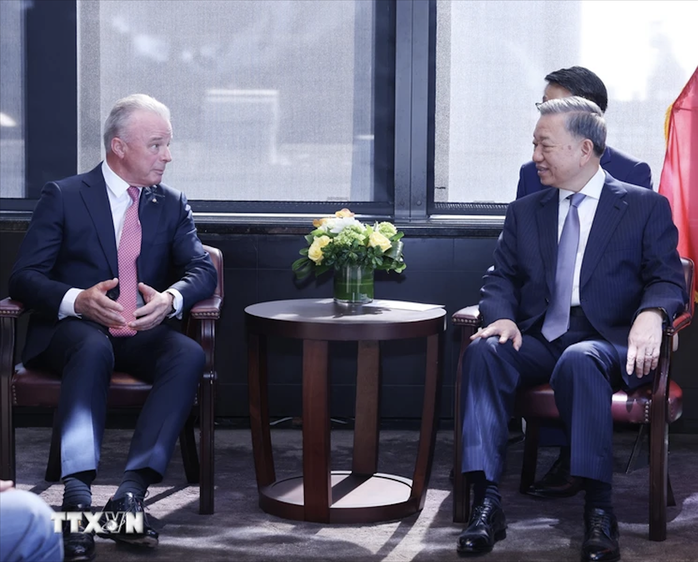Tổng Bí thư, Chủ tịch nước Tô Lâm đề nghị Boeing nghiên cứu đầu tư nhà máy linh kiện ở Việt Nam- Ảnh 2. Tổng Bí thư, Chủ tịch nước Tô Lâm đề nghị Boeing nghiên cứu đầu tư nhà máy linh kiện ở Việt Nam- Ảnh 2.