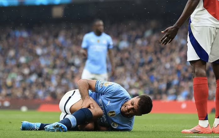 Man City báo tin dữ, Rodri có nguy cơ nghỉ hết mùa- Ảnh 1. Man City báo tin dữ, Rodri có nguy cơ nghỉ hết mùa- Ảnh 1.