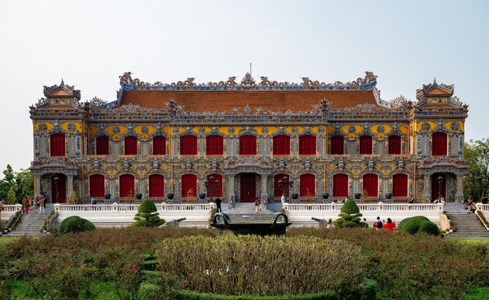 Điện Kiến Trung được hoàn thành trùng tu Điện Kiến Trung được hoàn thành trùng tu