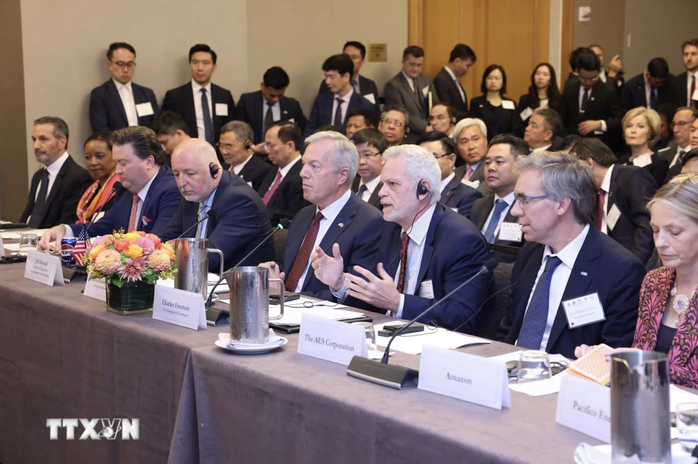 Tổng Bí thư, Chủ tịch nước: Mong doanh nghiệp Mỹ vươn lên thành nhà đầu tư lớn nhất tại Việt Nam- Ảnh 4. Tổng Bí thư, Chủ tịch nước: Mong doanh nghiệp Mỹ vươn lên thành nhà đầu tư lớn nhất tại Việt Nam- Ảnh 4.