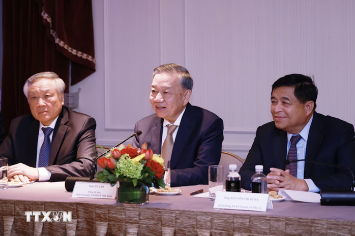 Tổng Bí thư, Chủ tịch nước Tô Lâm gặp mặt Mạng lưới Đổi mới sáng tạo Việt Nam tại Mỹ- Ảnh 4. Tổng Bí thư, Chủ tịch nước Tô Lâm gặp mặt Mạng lưới Đổi mới sáng tạo Việt Nam tại Mỹ- Ảnh 4.