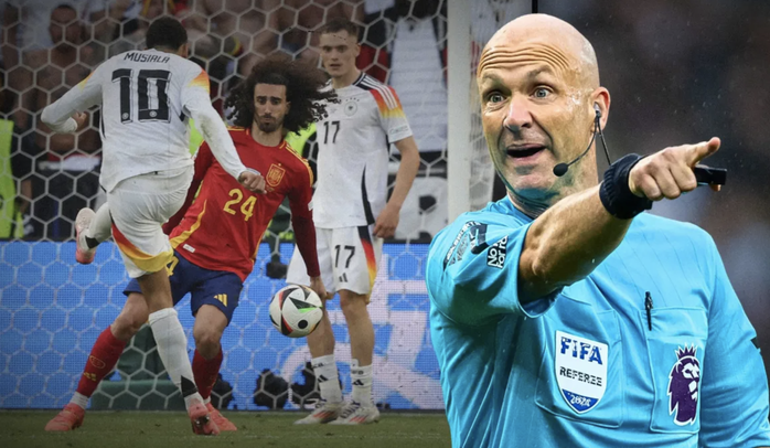UEFA thừa nhận trọng tài mắc lỗi nghiêm trọng ở trận tứ kết Euro 2024 Đức thua Tây Ban Nha - Ảnh 5. UEFA thừa nhận trọng tài mắc lỗi nghiêm trọng ở trận tứ kết Euro 2024 Đức thua Tây Ban Nha - Ảnh 5.
