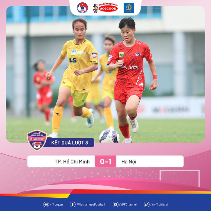 U19 nữ VĐQG: Đội TP HCM sẩy chân trước Hà Nội- Ảnh 2. U19 nữ VĐQG: Đội TP HCM sẩy chân trước Hà Nội- Ảnh 2.
