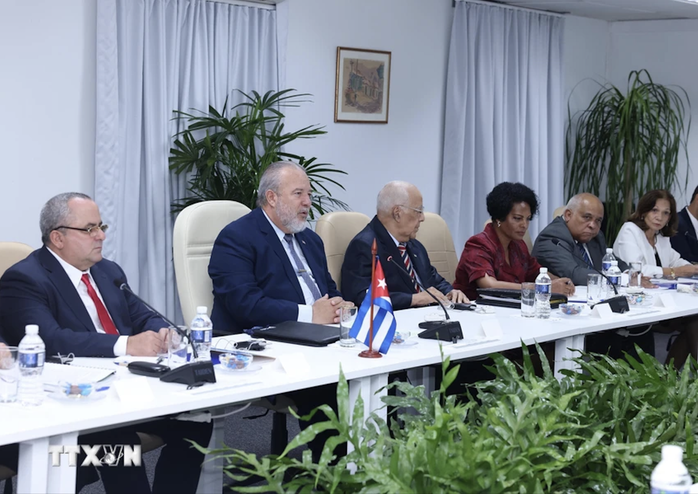 Tổng Bí thư, Chủ tịch nước Tô Lâm hội kiến Thủ tướng Cuba- Ảnh 3. Tổng Bí thư, Chủ tịch nước Tô Lâm hội kiến Thủ tướng Cuba- Ảnh 3.