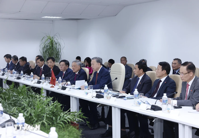 Tổng Bí thư, Chủ tịch nước Tô Lâm hội kiến Thủ tướng Cuba- Ảnh 4. Tổng Bí thư, Chủ tịch nước Tô Lâm hội kiến Thủ tướng Cuba- Ảnh 4.