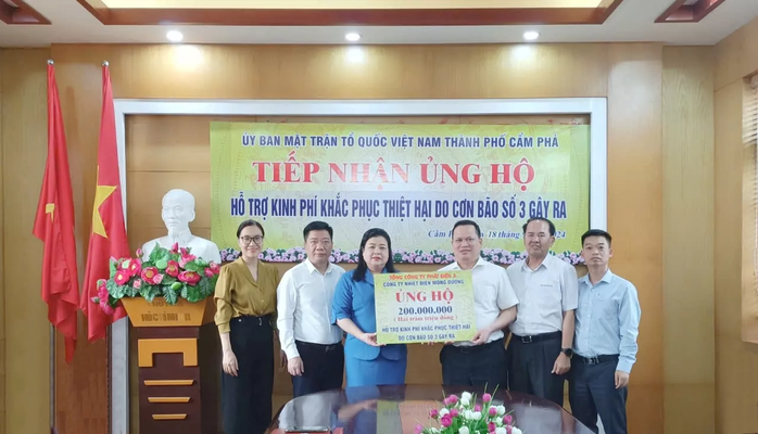 EVNGENCO3 tiếp sức người dân sau bão- Ảnh 1. EVNGENCO3 tiếp sức người dân sau bão- Ảnh 1.