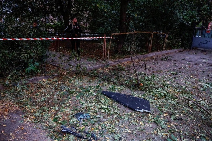 Ukraine cho biết đã phá hủy khoảng chục thiết bị bay không người lái (drone) trên bầu trời thủ đô Kiev. Ảnh: Reuters Ukraine cho biết đã phá hủy khoảng chục thiết bị bay không người lái (drone) trên bầu trời thủ đô Kiev. Ảnh: Reuters