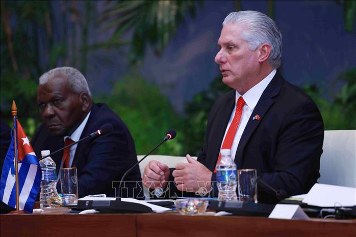 Tổng Bí thư, Chủ tịch nước Tô Lâm hội đàm với Bí thư thứ nhất, Chủ tịch Cuba- Ảnh 5.