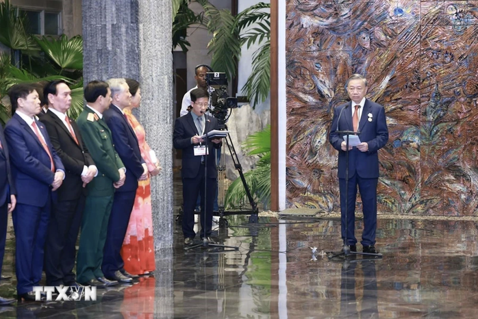 Cuba trao tặng Tổng Bí thư, Chủ tịch nước Tô Lâm Huân chương Jose Marti- Ảnh 10. Cuba trao tặng Tổng Bí thư, Chủ tịch nước Tô Lâm Huân chương Jose Marti- Ảnh 10.