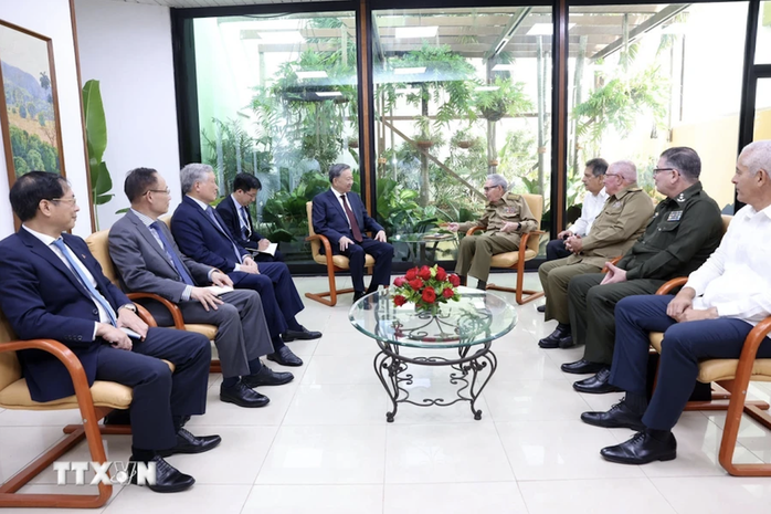 Tổng Bí thư, Chủ tịch nước gặp Lãnh tụ Cách mạng Cuba, Đại tướng Rául Castro Ruz- Ảnh 6. Tổng Bí thư, Chủ tịch nước gặp Lãnh tụ Cách mạng Cuba, Đại tướng Rául Castro Ruz- Ảnh 6.