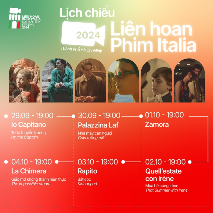 Liên hoan Phim Ý tại TP HCM- Ảnh 1. Liên hoan Phim Ý tại TP HCM- Ảnh 1.