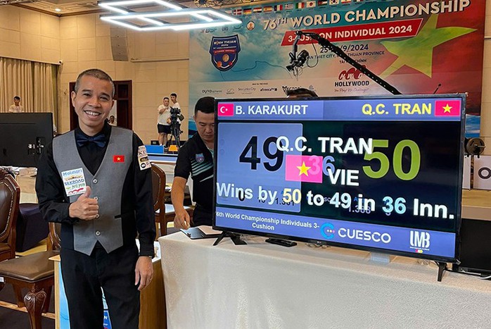 Nguyễn Phúc Long thắng cao thủ pool Nhật Bản tại HCMC Open 2024- Ảnh 3. Nguyễn Phúc Long thắng cao thủ pool Nhật Bản tại HCMC Open 2024- Ảnh 3.