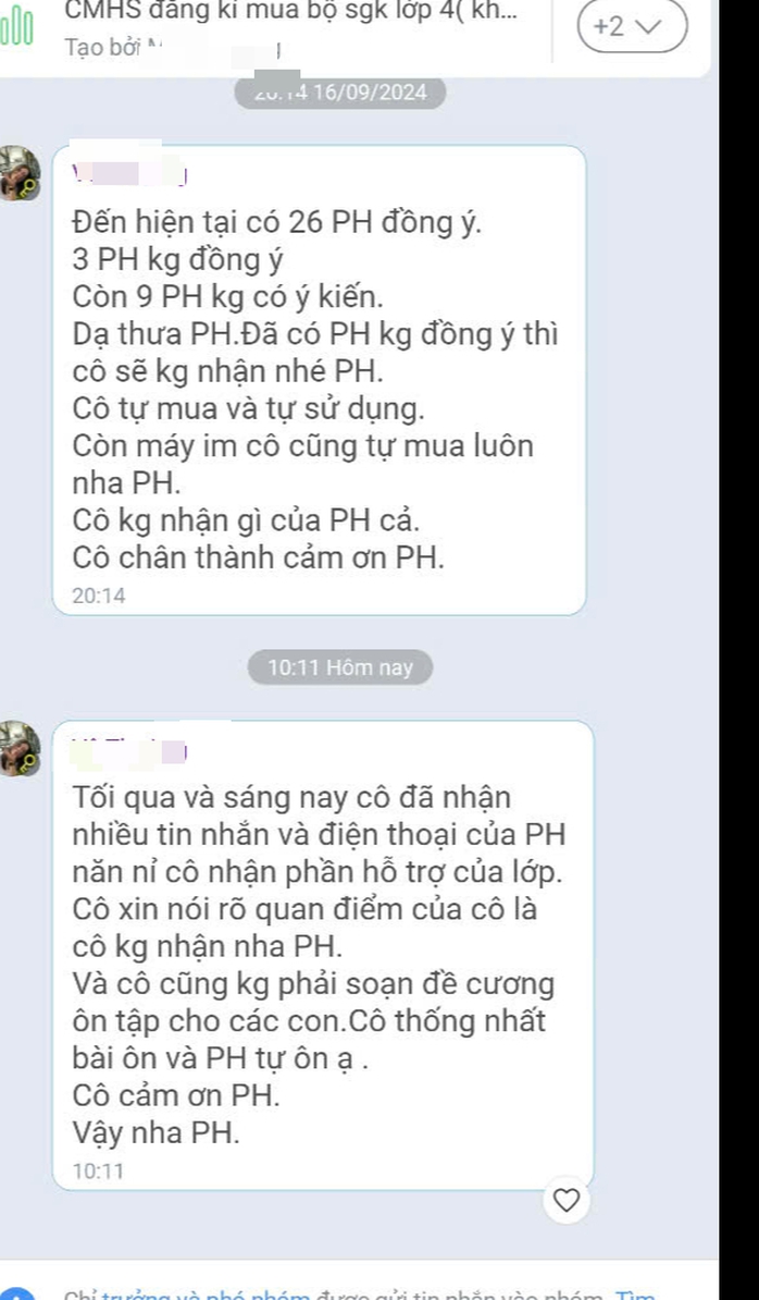 Xin phụ huynh ủng hộ mua laptop bất thành, giáo viên không soạn đề cương ôn tập- Ảnh 4. Xin phụ huynh ủng hộ mua laptop bất thành, giáo viên không soạn đề cương ôn tập- Ảnh 4.
