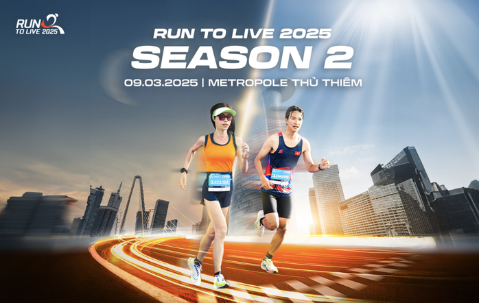 Giải chạy "Run To Live" mùa 2 ấn định ngày trở lại- Ảnh 1. Giải chạy "Run To Live" mùa 2 ấn định ngày trở lại- Ảnh 1.