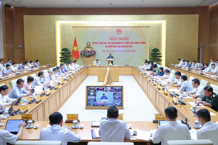 Thủ tướng chủ trì Hội nghị rút kinh nghiệm công tác phòng, chống, khắc phục hậu quả bão số 3- Ảnh 2.