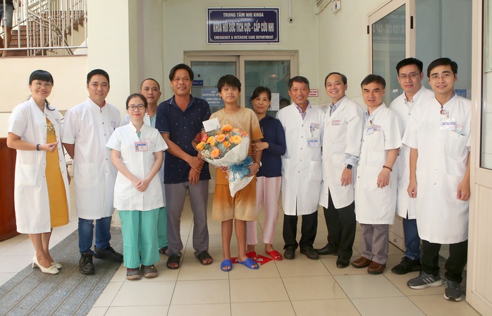 Cháu bé 15 tuổi viêm tụy cấp được Bệnh viện Trung ương Huế cứu sống- Ảnh 1. Cháu bé 15 tuổi viêm tụy cấp được Bệnh viện Trung ương Huế cứu sống- Ảnh 1.