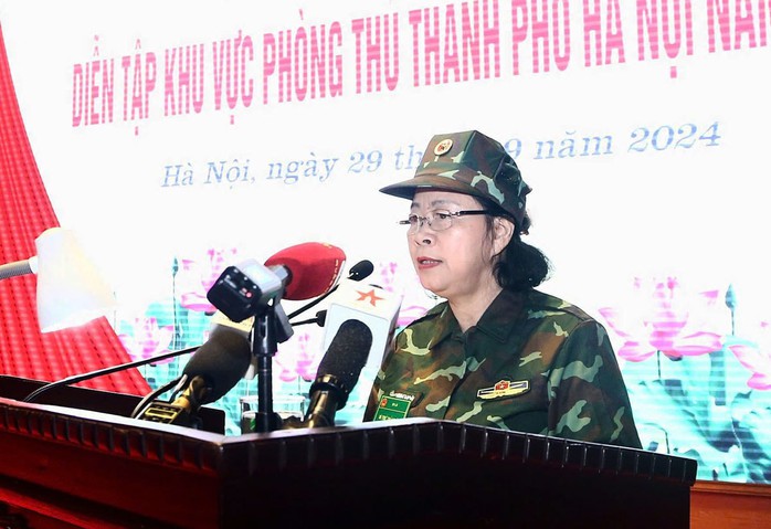 Diễn tập khu vực phòng thủ TP Hà Nội có quy mô lớn nhất từ trước tới nay - Ảnh 3. Diễn tập khu vực phòng thủ TP Hà Nội có quy mô lớn nhất từ trước tới nay - Ảnh 3.