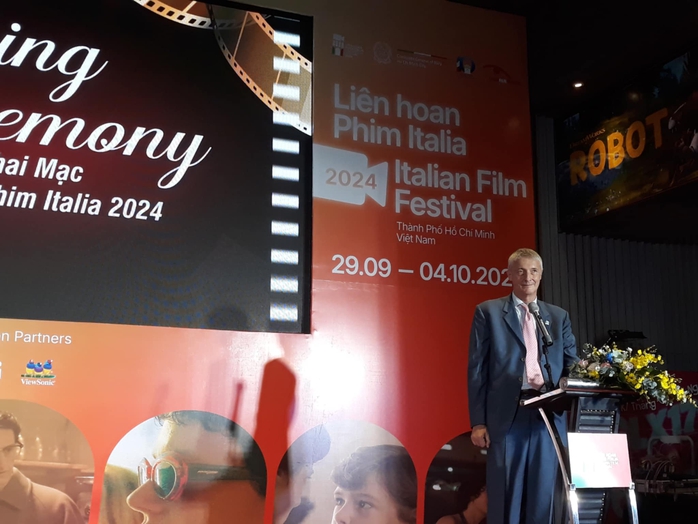 Khai mạc Liên hoan phim Ý 2024 tại TP HCM- Ảnh 5. Khai mạc Liên hoan phim Ý 2024 tại TP HCM- Ảnh 5.