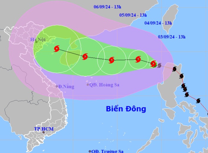 Bão số 3 khả năng giật tới cấp 17, cần khẩn trương chuẩn bị ứng phó- Ảnh 1. Bão số 3 khả năng giật tới cấp 17, cần khẩn trương chuẩn bị ứng phó- Ảnh 1.