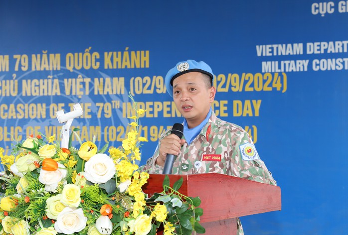 Bạn bè quốc tế cùng lực lượng Gìn giữ hòa bình Việt Nam mừng Quốc khánh 2-9- Ảnh 3. Bạn bè quốc tế cùng lực lượng Gìn giữ hòa bình Việt Nam mừng Quốc khánh 2-9- Ảnh 3.
