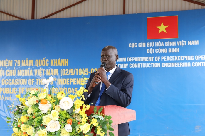 Bạn bè quốc tế cùng lực lượng Gìn giữ hòa bình Việt Nam mừng Quốc khánh 2-9- Ảnh 4. Bạn bè quốc tế cùng lực lượng Gìn giữ hòa bình Việt Nam mừng Quốc khánh 2-9- Ảnh 4.