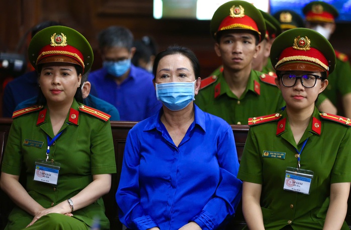 Bị cáo Trương Mỹ Lan tại phiên xét xửẢnh: HOÀNG TRIỀU Bị cáo Trương Mỹ Lan tại phiên xét xửẢnh: HOÀNG TRIỀU
