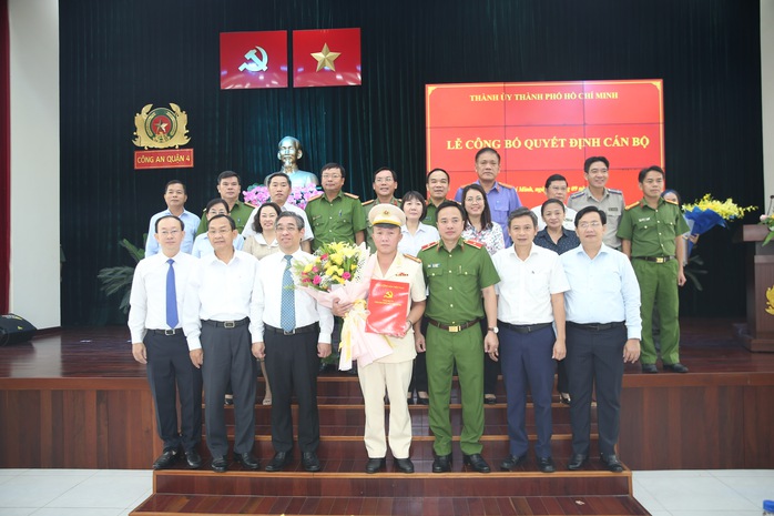 Công an TP HCM bổ nhiệm Trưởng Công an quận 4- Ảnh 2.