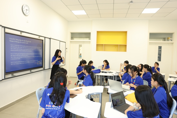 Khai mạc vòng chung kết “STEAM for Girls”: Sân chơi sáng tạo cho nữ sinh- Ảnh 10. Khai mạc vòng chung kết “STEAM for Girls”: Sân chơi sáng tạo cho nữ sinh- Ảnh 10.