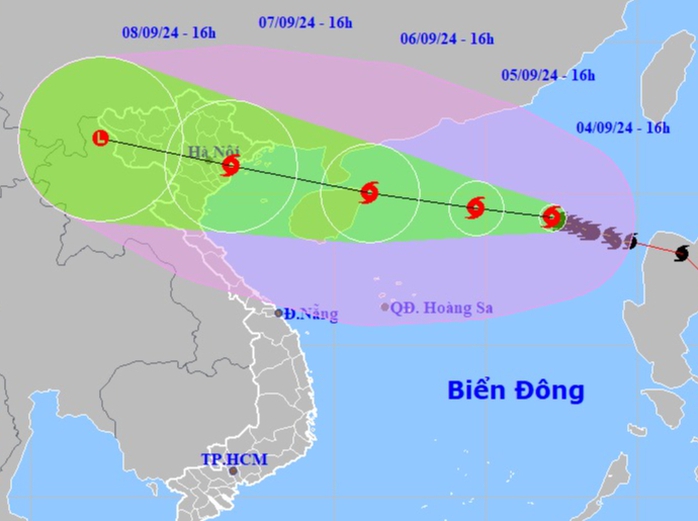 Bão số 3 cực kỳ nguy hiểm, khả năng sẽ mạnh tới cấp 16, giật trên cấp 17- Ảnh 1. Bão số 3 cực kỳ nguy hiểm, khả năng sẽ mạnh tới cấp 16, giật trên cấp 17- Ảnh 1.