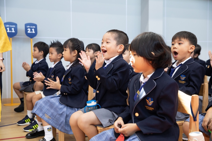 Học sinh Victoria School - Riverside hào hứng tại Lễ khai giảng năm học 2024-2025 Học sinh Victoria School - Riverside hào hứng tại Lễ khai giảng năm học 2024-2025