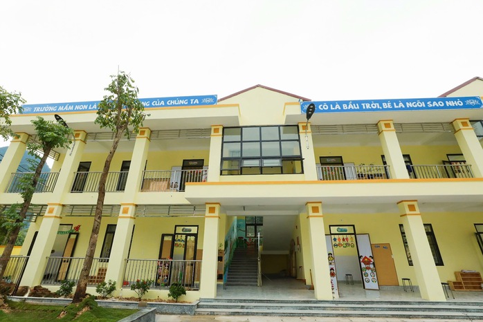 Khánh thành trường Mầm non Pác Bó do Tổng Bí thư, Chủ tịch nước Tô Lâm tặng- Ảnh 4. Khánh thành trường Mầm non Pác Bó do Tổng Bí thư, Chủ tịch nước Tô Lâm tặng- Ảnh 4.