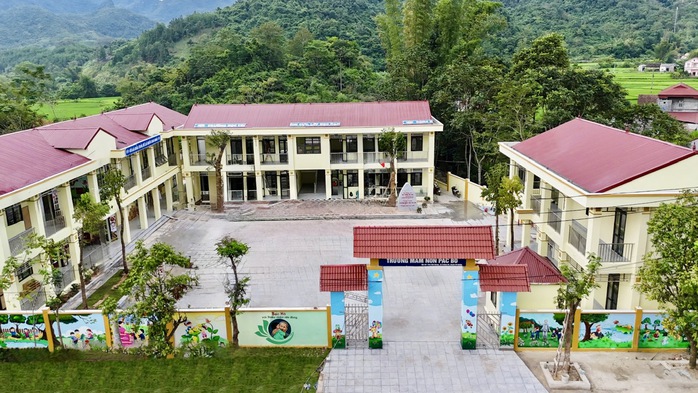 Khánh thành trường Mầm non Pác Bó do Tổng Bí thư, Chủ tịch nước Tô Lâm tặng- Ảnh 3. Khánh thành trường Mầm non Pác Bó do Tổng Bí thư, Chủ tịch nước Tô Lâm tặng- Ảnh 3.