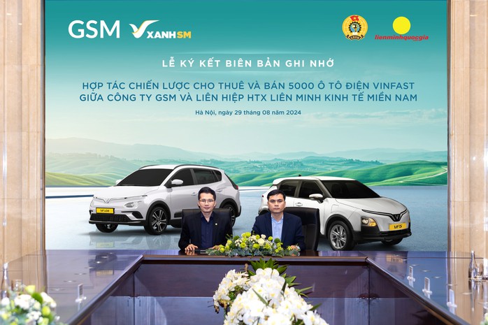 Liên hiệp HTX tài xế taxi công nghệ lớn nhất Việt Nam mua, thuê 5.000 ô tô điện VinFast- Ảnh 1. Liên hiệp HTX tài xế taxi công nghệ lớn nhất Việt Nam mua, thuê 5.000 ô tô điện VinFast- Ảnh 1.