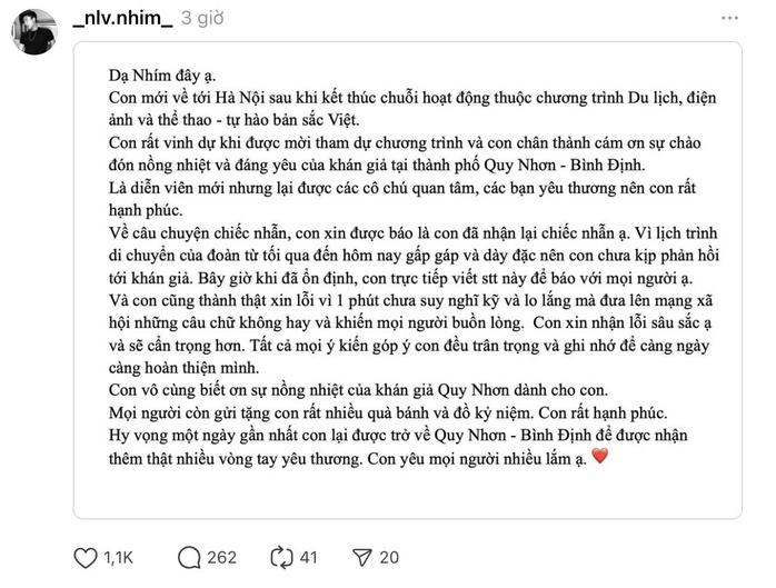 Chải của "Đi giữa trời rực rỡ" xin lỗi- Ảnh 2. Chải của "Đi giữa trời rực rỡ" xin lỗi- Ảnh 2.