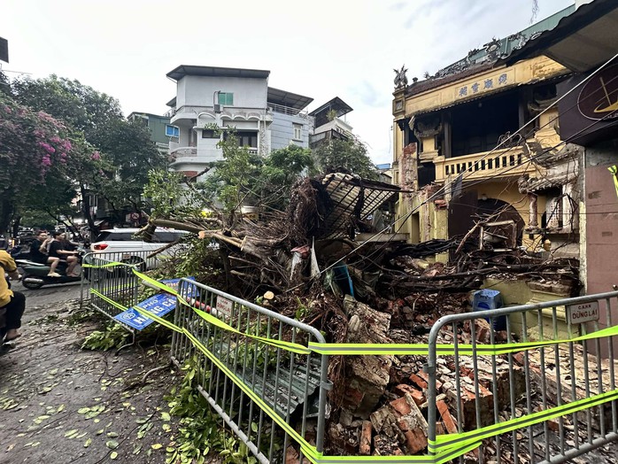 Hà Nội dông lớn và mưa to, cây đổ la liệt trước khi siêu bão Yagi đổ bộ- Ảnh 13. Hà Nội dông lớn và mưa to, cây đổ la liệt trước khi siêu bão Yagi đổ bộ- Ảnh 13.