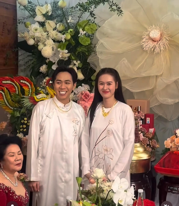 Đám hỏi rộn ràng của Anh Đức và Quỳnh Anh- Ảnh 2. Đám hỏi rộn ràng của Anh Đức và Quỳnh Anh- Ảnh 2.