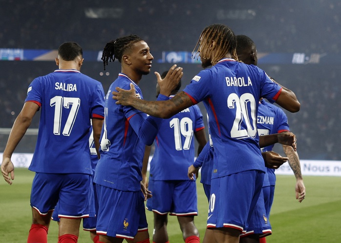 Mbappe tịt ngòi, Pháp thua sốc tuyển Ý ngay trên sân nhà- Ảnh 1. Mbappe tịt ngòi, Pháp thua sốc tuyển Ý ngay trên sân nhà- Ảnh 1.